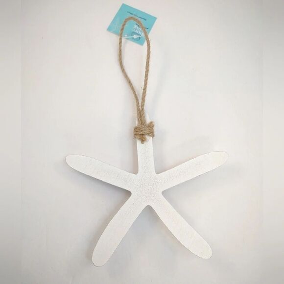 Starfish and Seashell Wall Hanging Decor Nautical Coastal Decor NWT see details - Picture 3 of 14